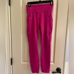 Lululemon Bright Pink Leggings